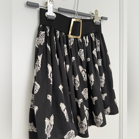 3 for $20 Dog prints black skirt - Picture 2 of 7
